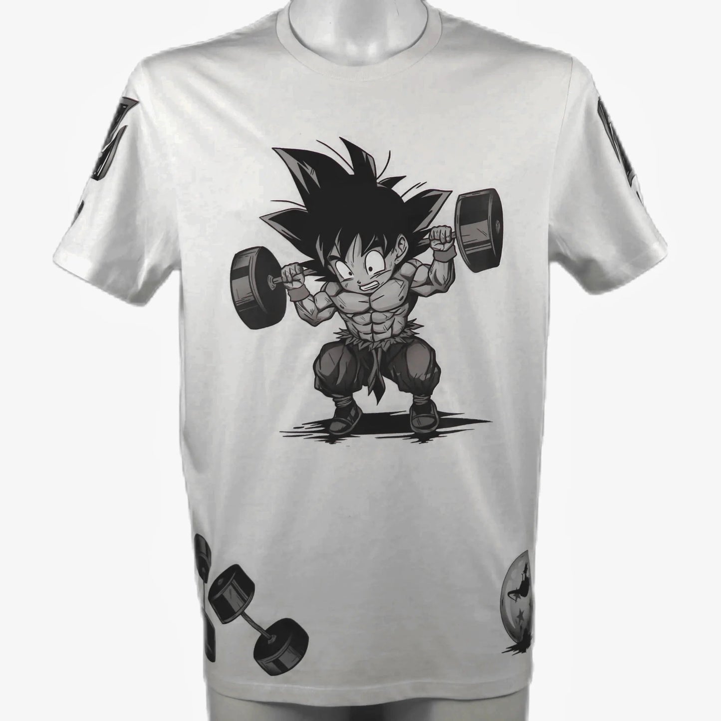 Camiseta (corte clasico o oversize) dragón ball griz