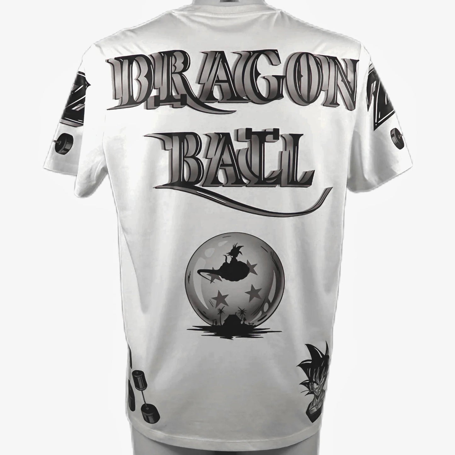 Camiseta (corte clasico o oversize) dragón ball griz